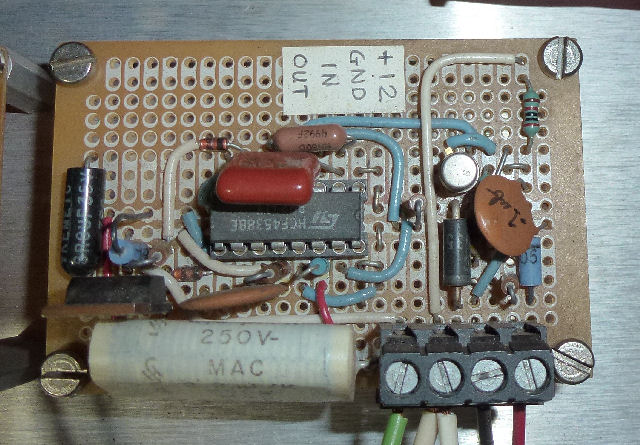 Fuel pump circuit assy